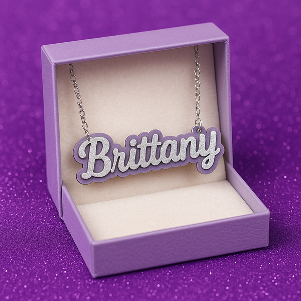 Custom Name Necklace "Brittany"