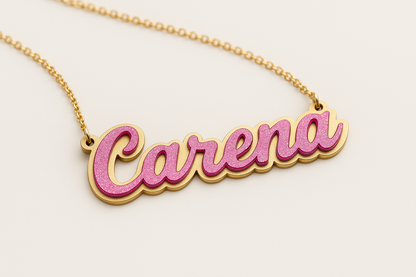 Custom Name Necklace"Carena"