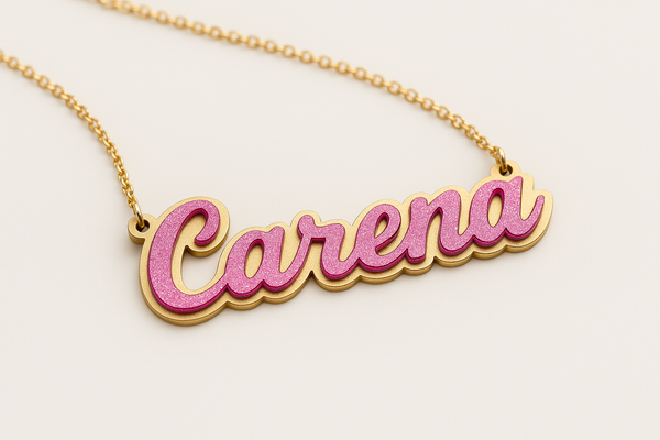 Custom Name Necklace"Carena"
