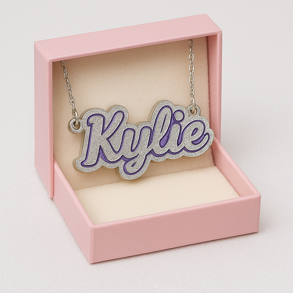 Custom Name Necklace " Kylie"