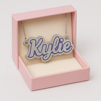 Custom Name Necklace " Kylie"