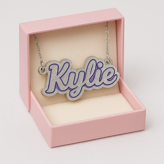Custom Name Necklace " Kylie"