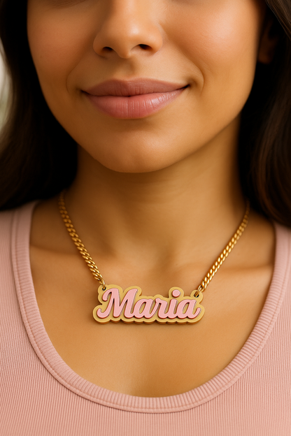 Custom Name Necklace "Maria"