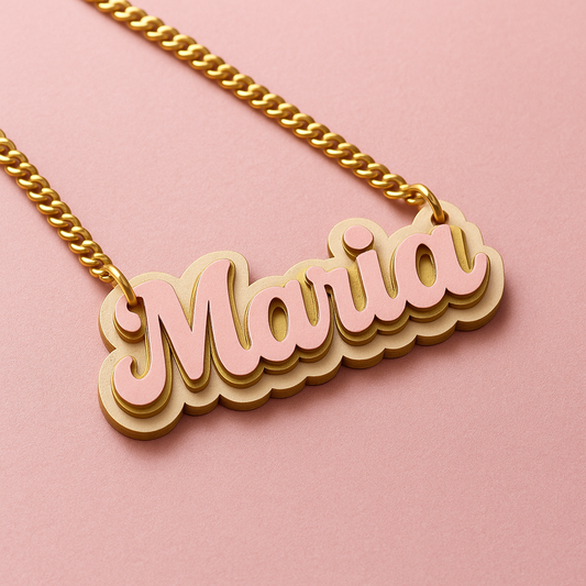 Custom Name Necklace "Maria"